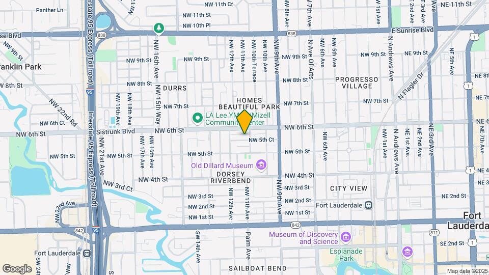 1109 NW 5th Ct, Unit A2 Map and Location Details