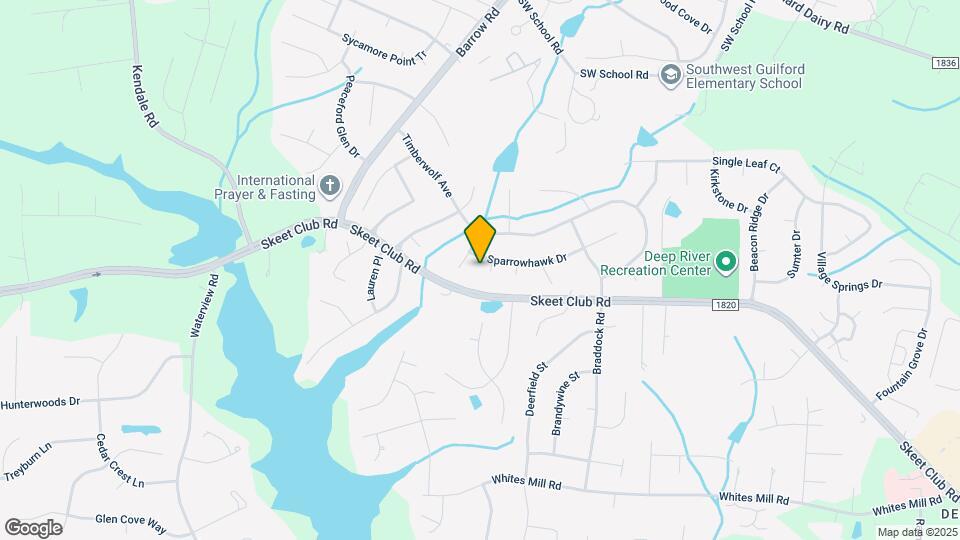 4003 Whitetail Ct Map and Location Details