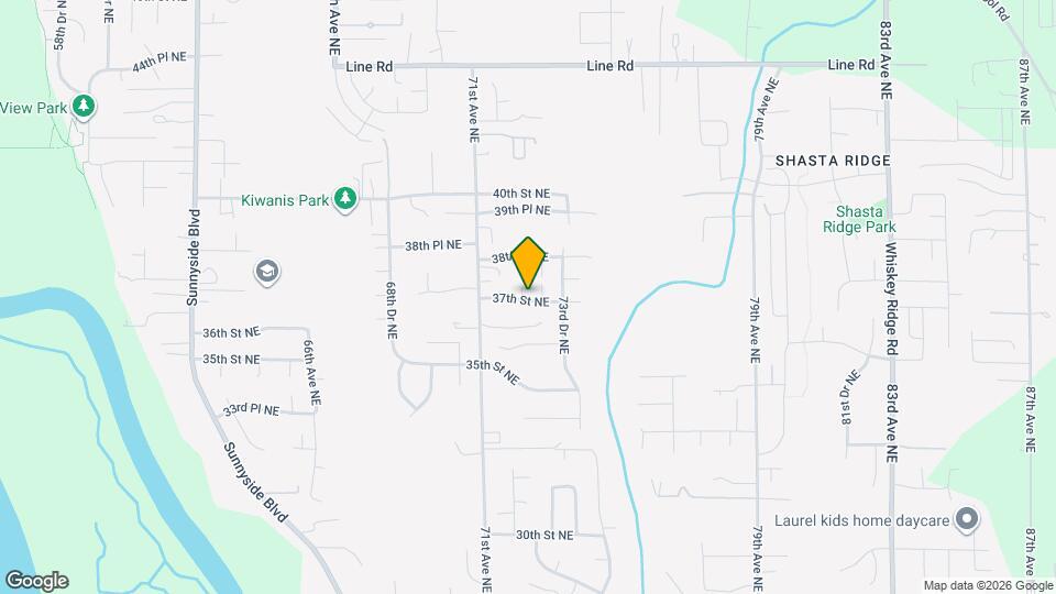 3705 72nd Ave NE Mapa y Detalles de la Ubicación