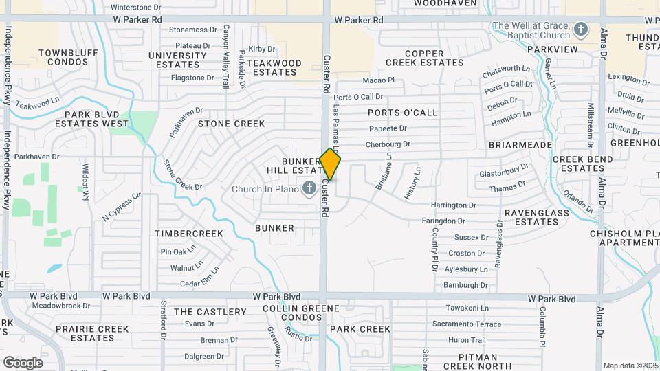 2517 Las Palmas Ln Map and Location Details