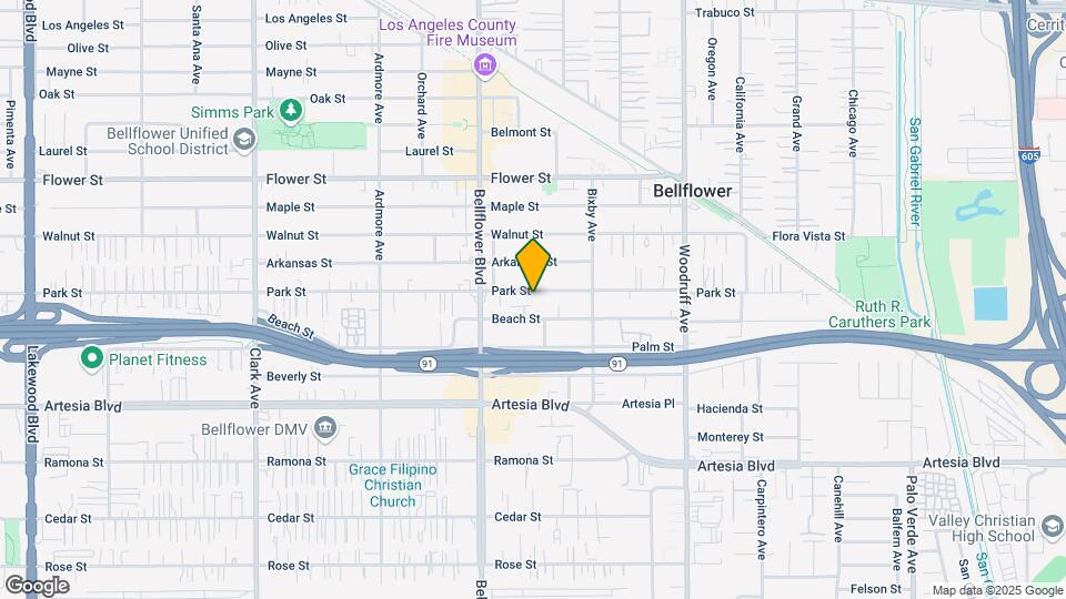 9858 Park St Map and Location Details
