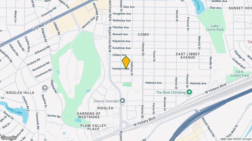 5821 Humbert Ave Map and Location Details