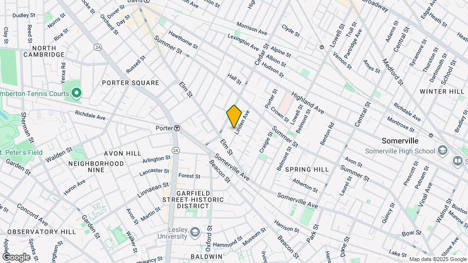 22 Linden Ave, Unit 2 Mapa y Detalles de la Ubicación