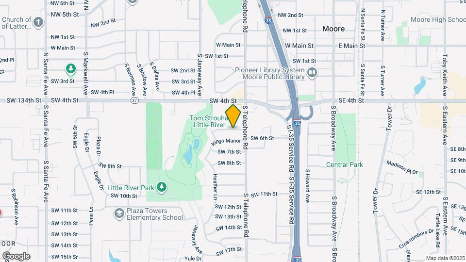 616 SW 6th St Map and Location Details