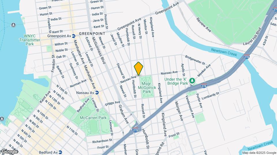 206 Nassau Ave Map and Location Details