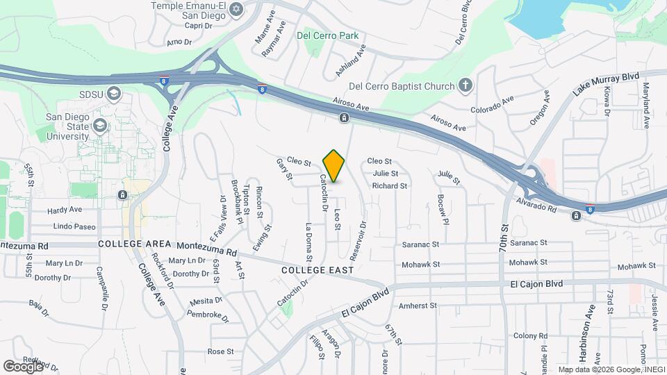 5215-5217 Catoctin Dr Map and Location Details