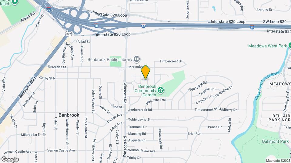 924 Cottonwood Trail Map and Location Details