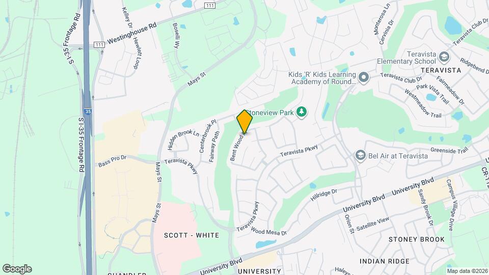 765 Bent Wood Pl Map and Location Details