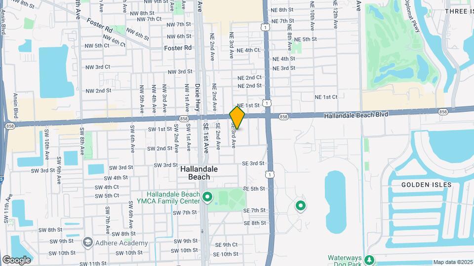 63 SE 3rd Ave Map and Location Details