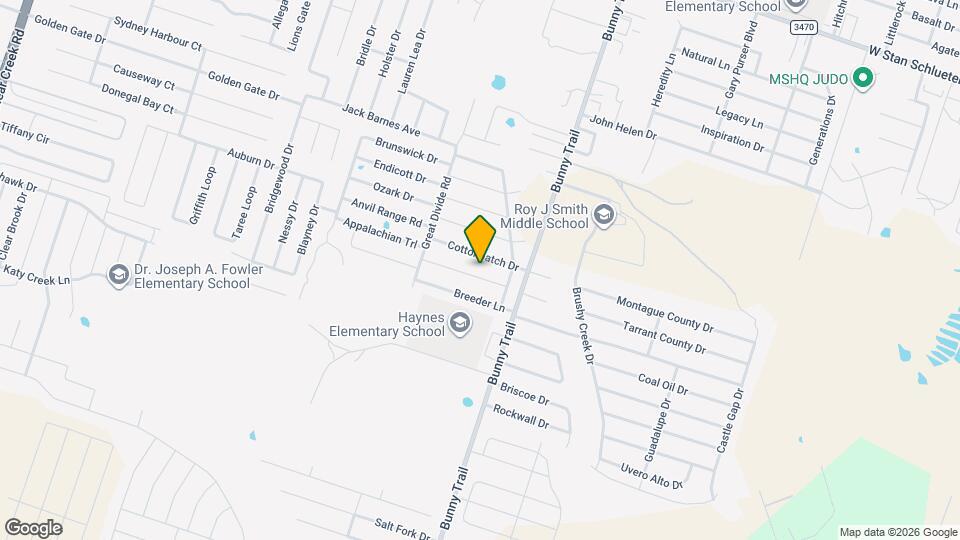 3503 Sands Ln Map and Location Details