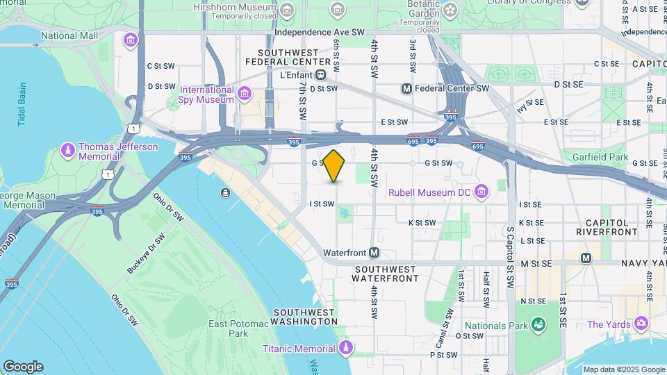 602 H St SW Map and Location Details