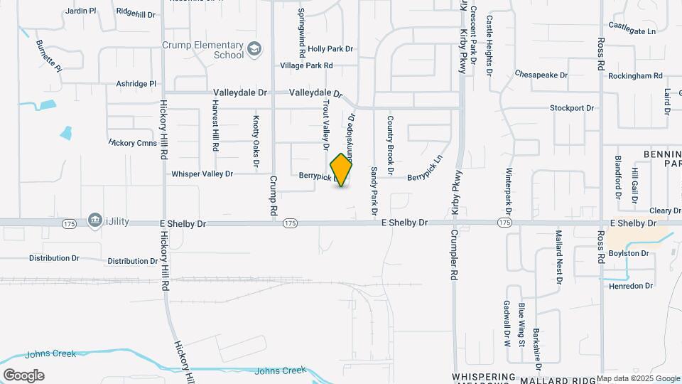 4633 Sunnyslope Dr Mapa y Detalles de la Ubicación