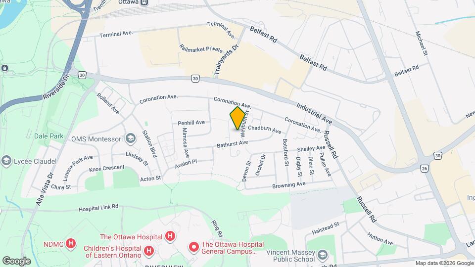 1530 Weyburn St Map and Location Details