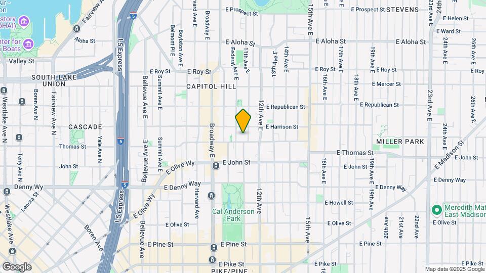 1058 E Thomas St Map and Location Details