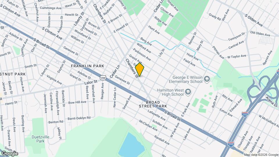 1816 Chambers St Map and Location Details