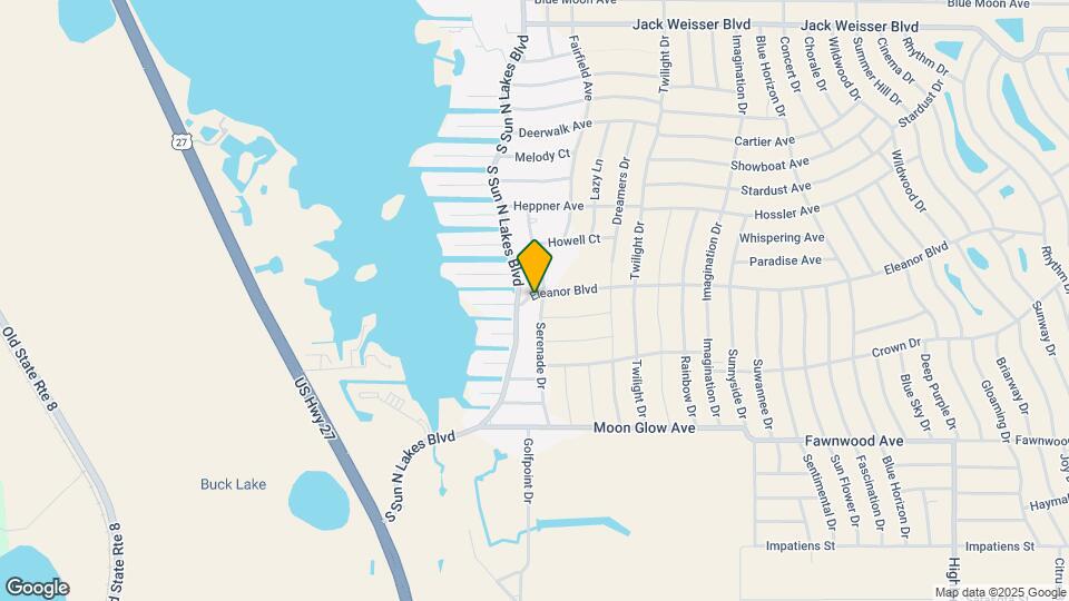 203 Eleanor Blvd Map and Location Details