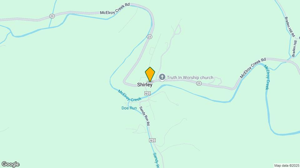 6284 McElroy Creek Rd Map and Location Details