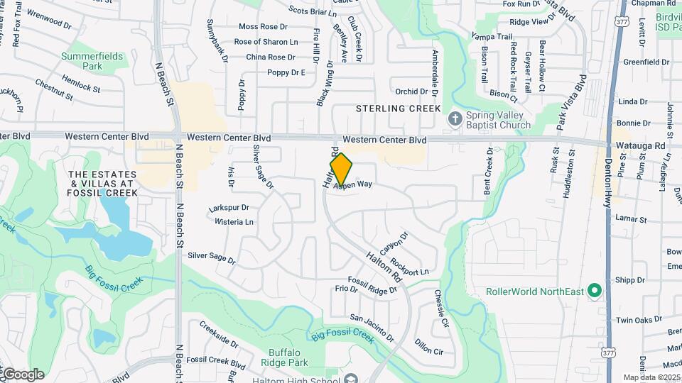 4312 Aspen Way Map and Location Details