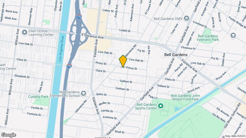 5928 Priory St Mapa y Detalles de la Ubicación