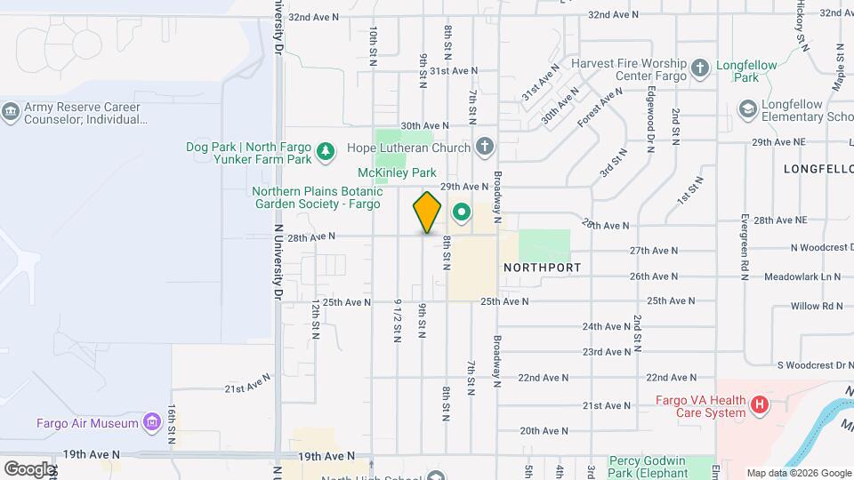 2709 9th St N Map and Location Details