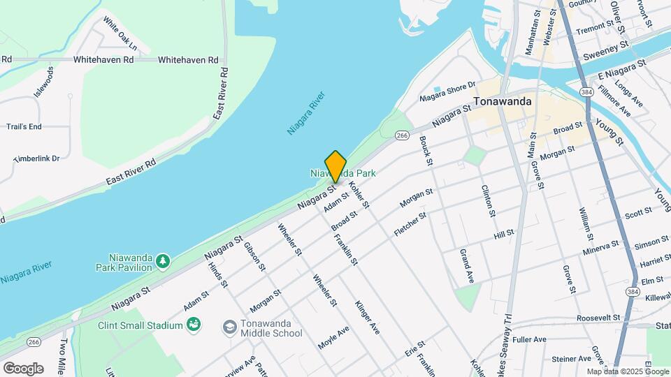 333 Niagara St, Unit 1 Map and Location Details