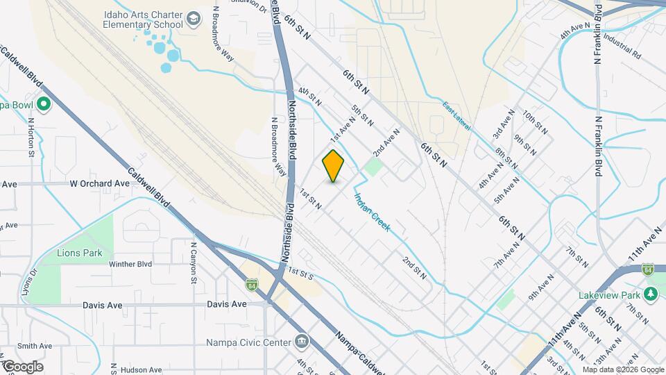 121 E Ravenna Ln Map and Location Details