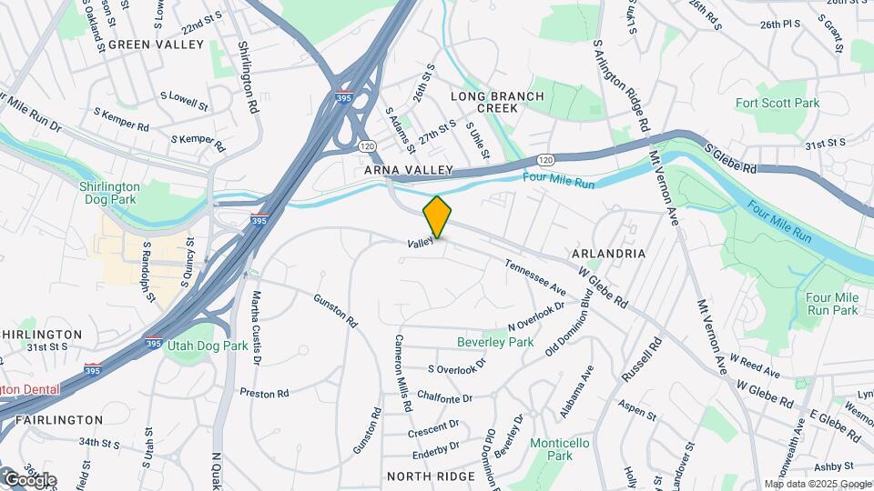1006 Valley Dr Mapa y Detalles de la Ubicación