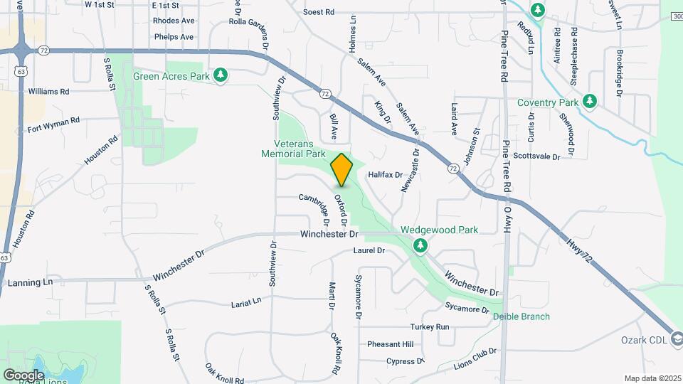 903 Oxford Dr Map and Location Details