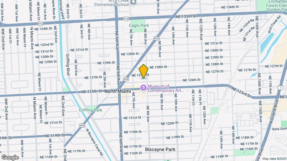 771 NE 126th St Map and Location Details