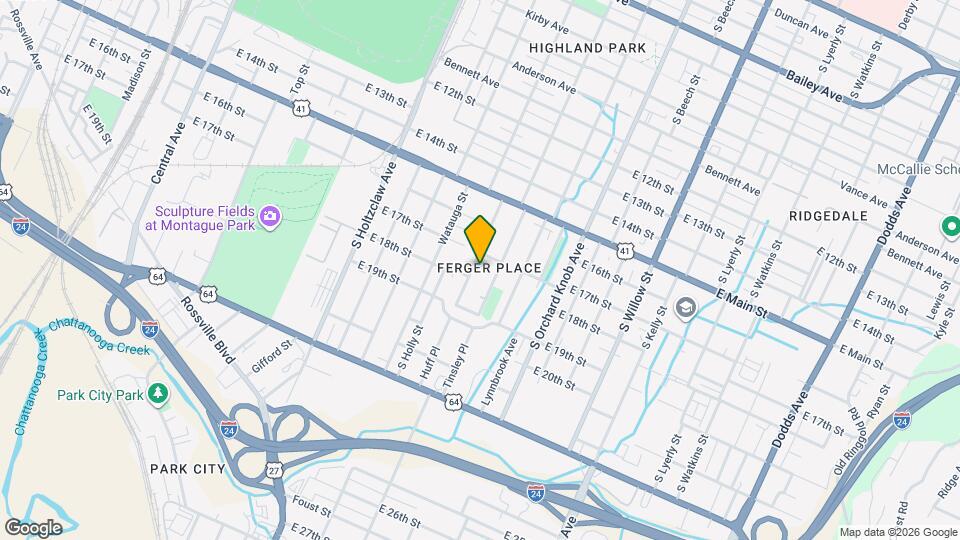 206 Eveningside Dr Map and Location Details