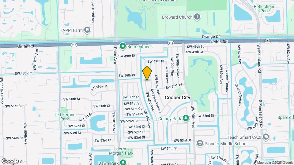 5022 SW 93rd Ave Map and Location Details