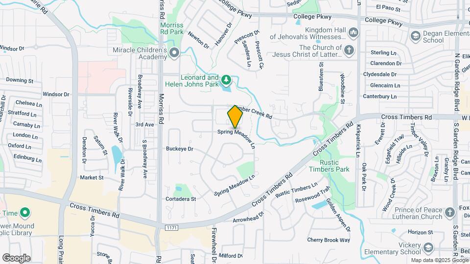 4206 Spring Meadow Ln Map and Location Details