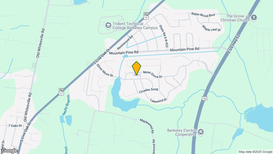 636 Silver Moss Dr Map and Location Details