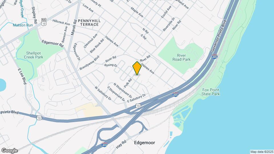 36 N Rodney Dr Map and Location Details