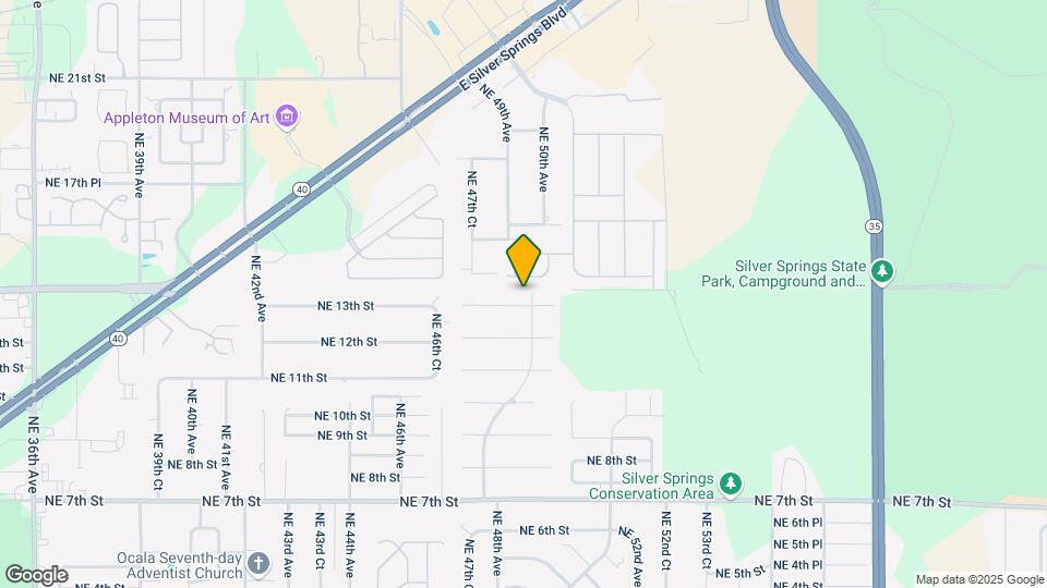 1300 NE 48th Avenue Rd Map and Location Details