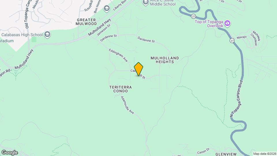 22322 Cairnloch St Map and Location Details