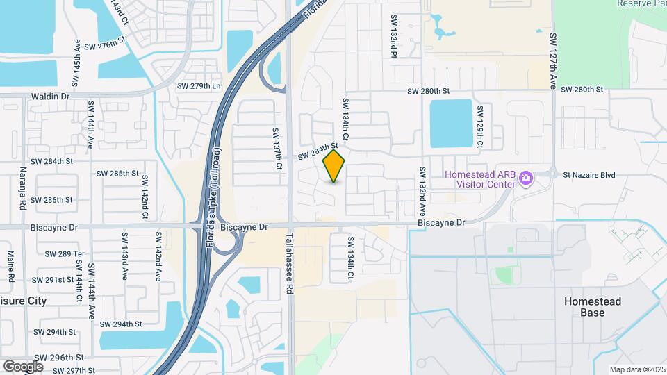 13550 SW 286th Terrace Map and Location Details