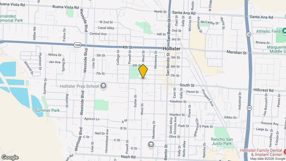 735 West St Map and Location Details