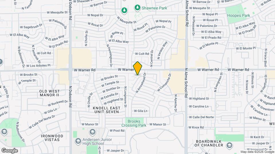 1904 N Arrowhead Cir Map and Location Details