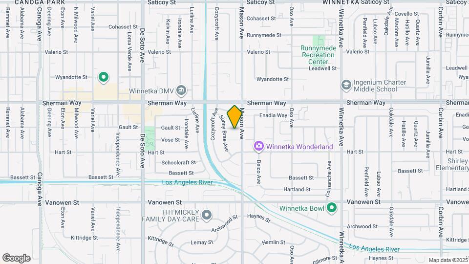 20514 Gault St Map and Location Details