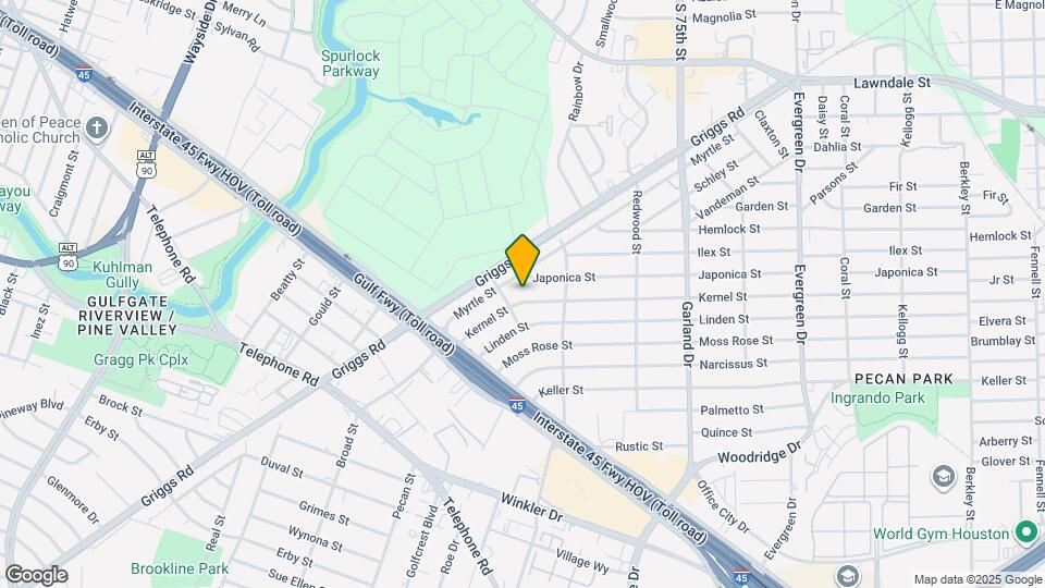 6615 Kernel St Map and Location Details