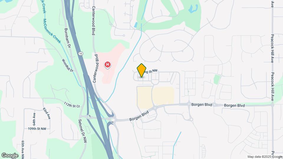 11452 Cartier Ln NW Map and Location Details