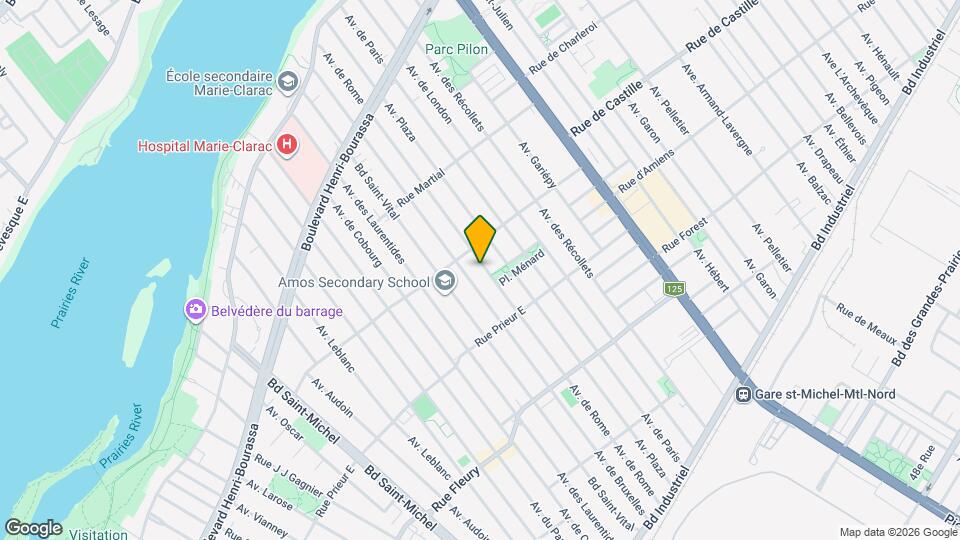 10738-10742 De Rome Av Map and Location Details