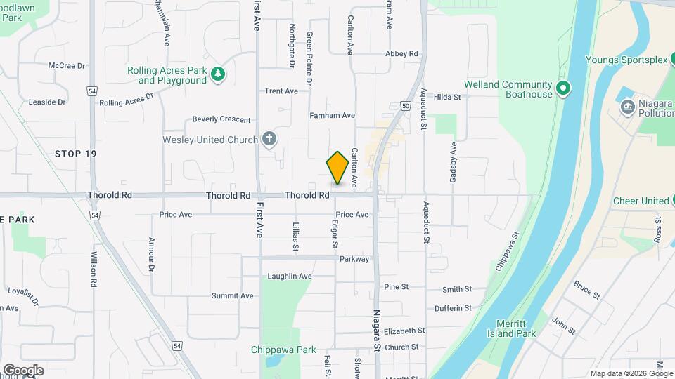 132 Thorold Rd Map and Location Details