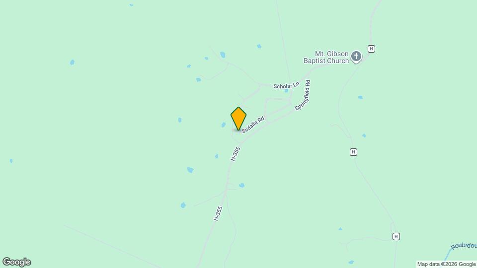 20601 Sedalia Rd Map and Location Details