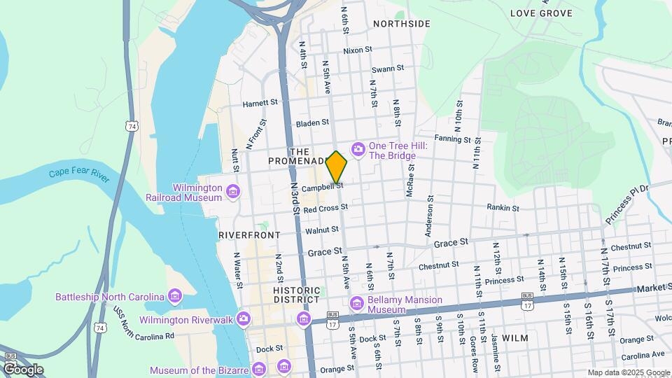 424 Campbell St Mapa y Detalles de la Ubicación
