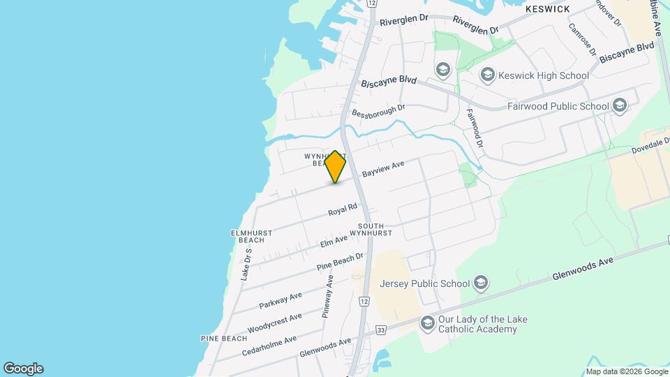 207 Bayview Ave Map and Location Details