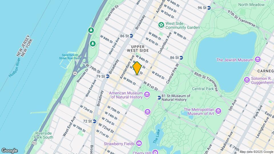 131 W 81st St Mapa y Detalles de la Ubicación