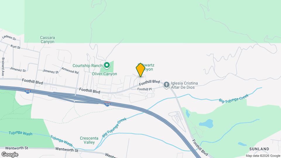 9859 Foothill Blvd, Unit 9859 Map and Location Details