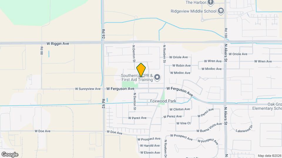 2434 N El Cajon St Map and Location Details